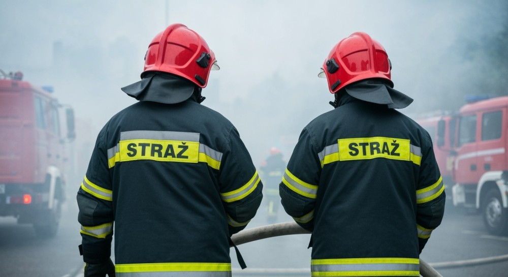 Tragedia w Łodzi: Pożar zabrał życie jednej osobie, strażacy uratowali psa