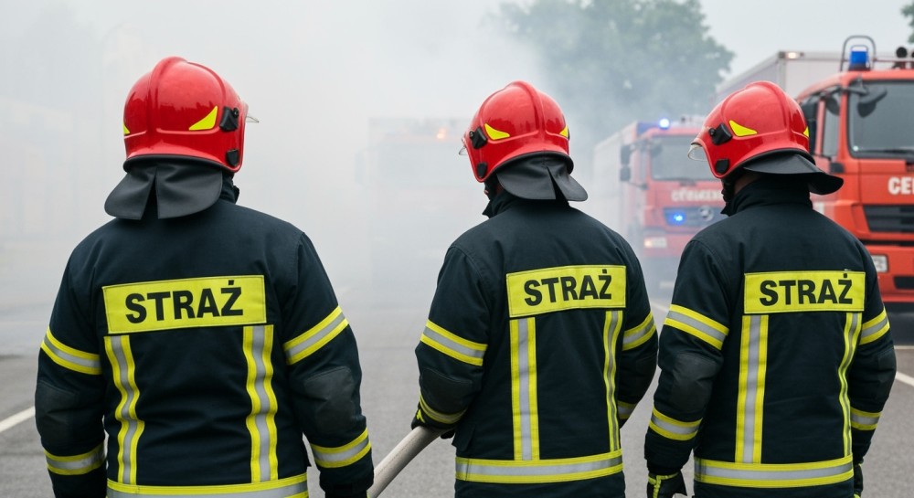 Tragiczny pożar na Kozinach: Zginął 71-letni mężczyzna, uratowano psa