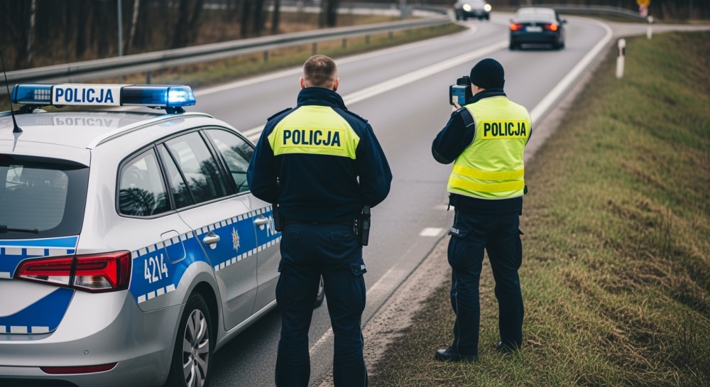 Policjant w radiowozie wymusił pierwszeństwo i nałożył mandat na taksówkarza – grożą mu surowe konsekwencje