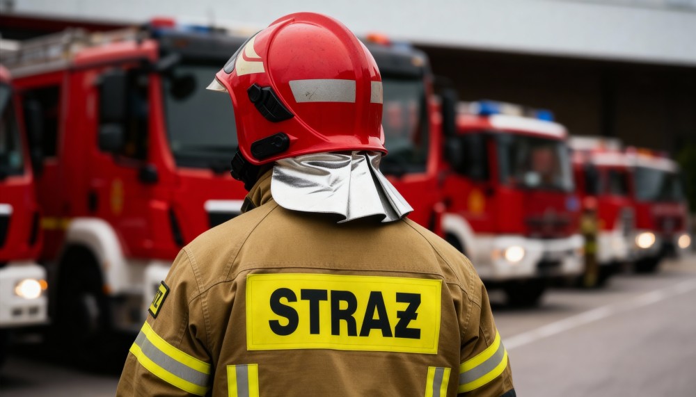 Nowy plac OSP w Rzgowie: Bezpieczeństwo i estetyka w jednym!