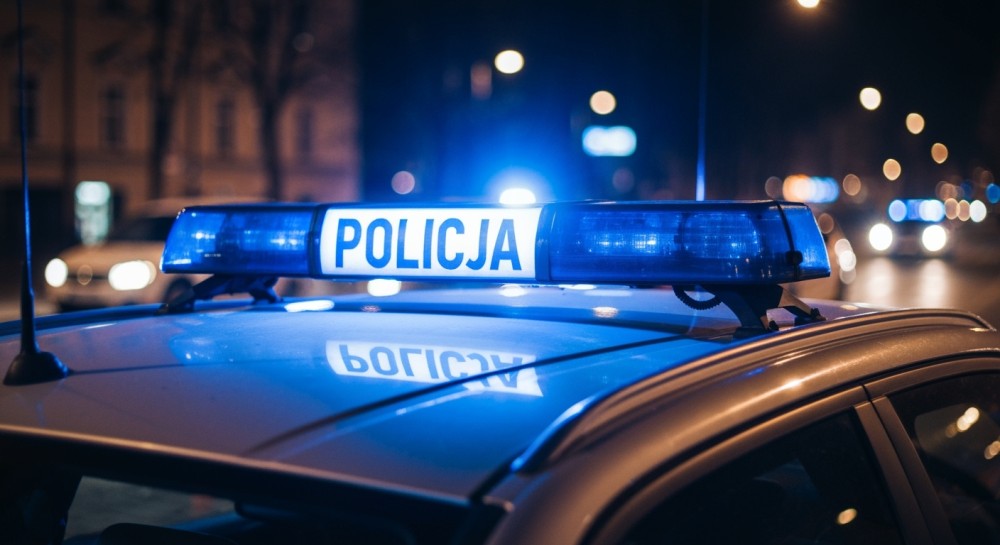 Bohaterski policjant w czasie wolnym obezwładnia stalkera z nożem