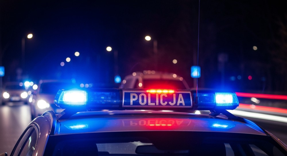 Narkotyki w samochodzie na przystanku autobusowym