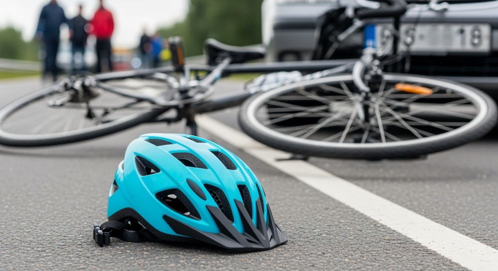 Rowerzysta w tarapatach: nieudana ucieczka przed policją