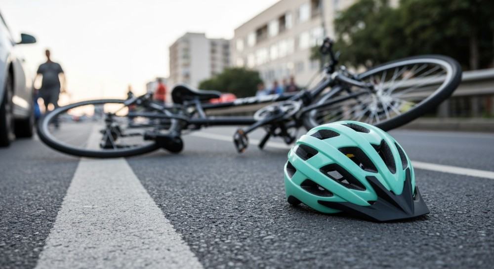 Pijany rowerzysta stwarza zagrożenie na ulicach Łodzi