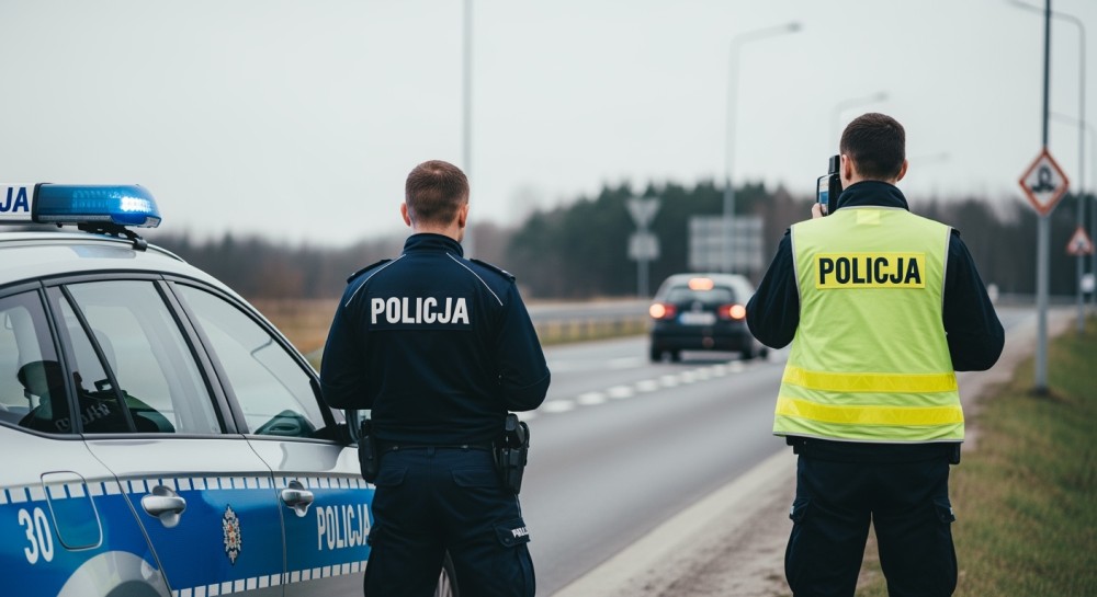 Bezpieczeństwo na drogach: Akcja „Kaskada” ujawnia niepokojące statystyki prędkości