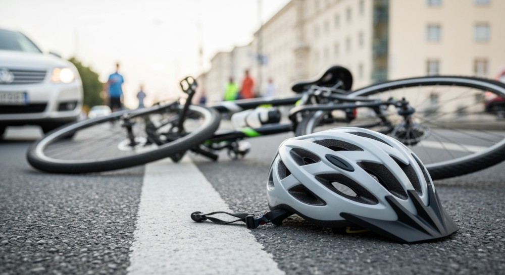 Niebezpieczne incydenty na drogach: młody rowerzysta i skuter w akcji