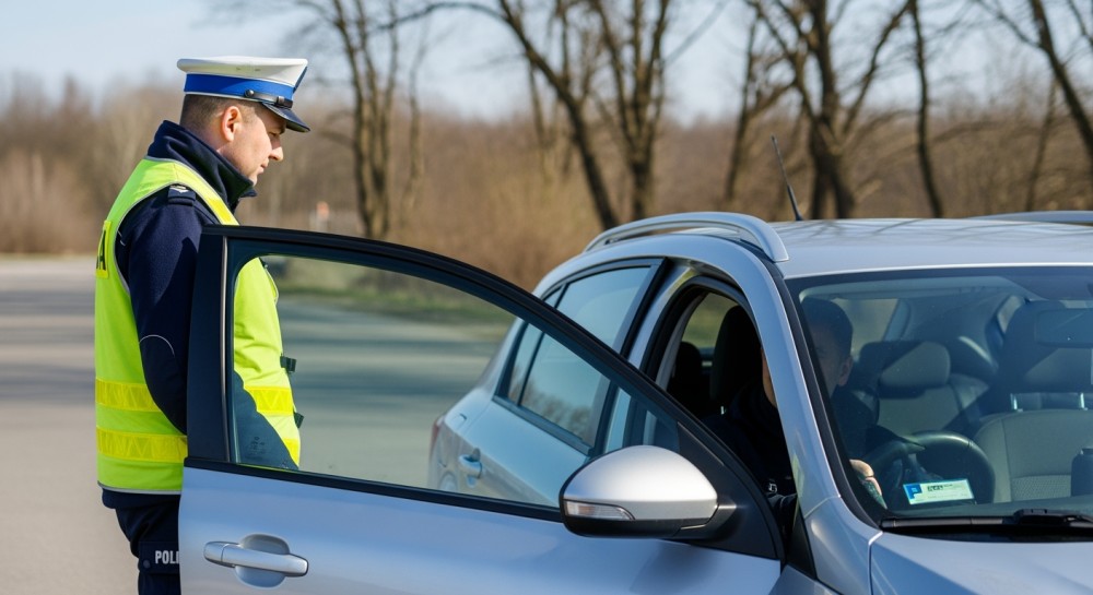Kierowca Skody oszukuje policję, ale prawda szybko wychodzi na jaw