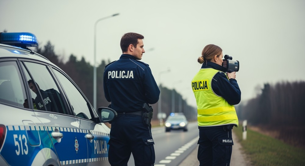 Ucieczka z czerwonym światłem: Policja nie odpuściła!