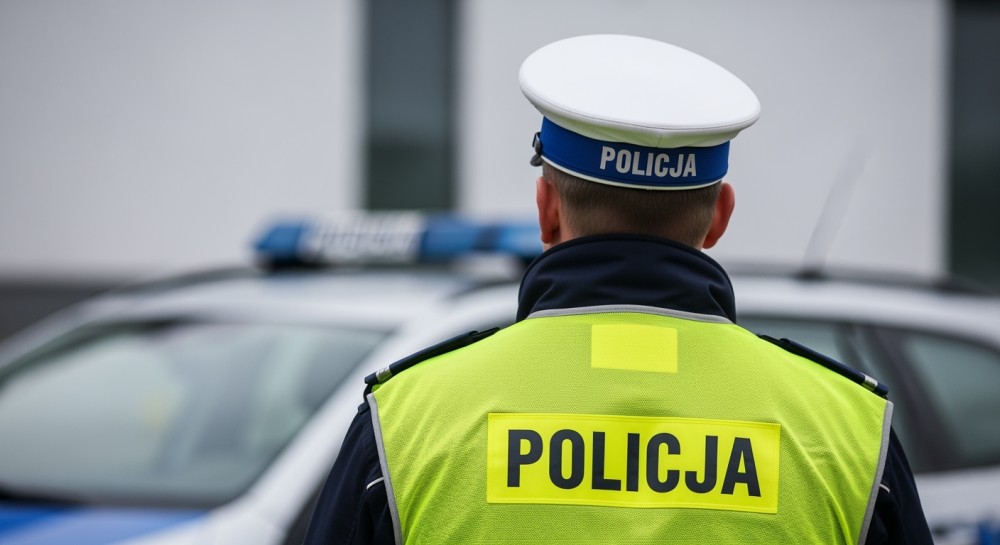 Policyjna akcja stopująca nielegalne wyścigi w Pabianicach