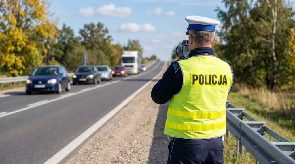 Międzypowiatowe działania „Prędkość” w zduńskowolskim powiecie