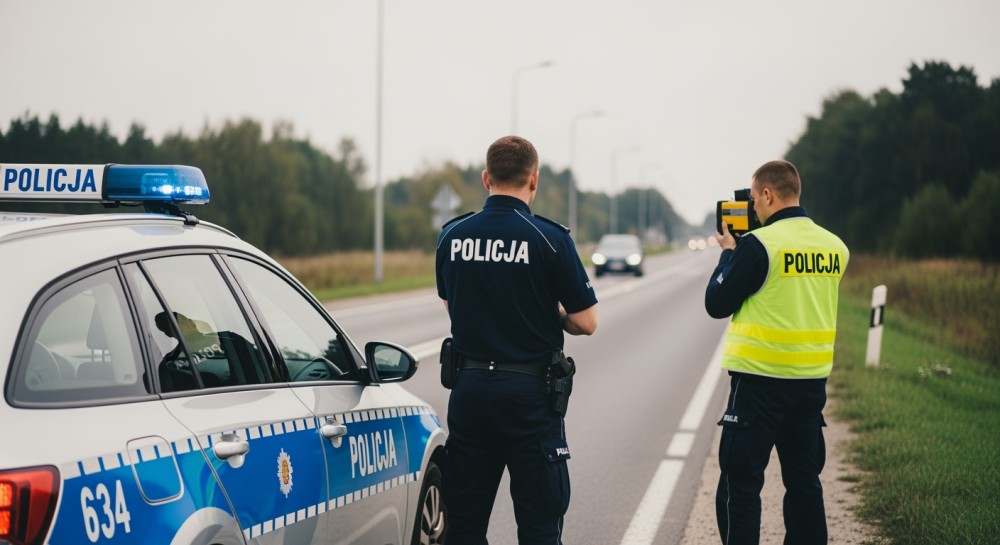 Kierowca z zakazem złapany przez niesprawne światło!