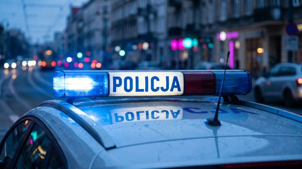Przyszli policjanci w akcji: praktyki w Pabianicach